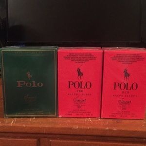 **BUNDLE** 2 Polo Red and 1 Polo Green